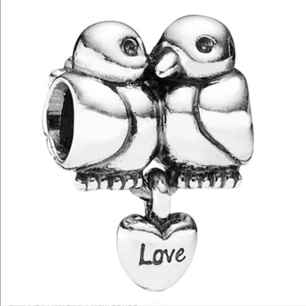 Pandora Love Birds Charm